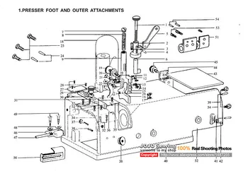 801 fods Store Roller trykfoden af læder skiving maskine det er figur 1-16
