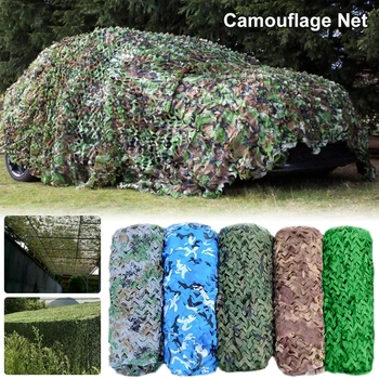 2X3M 2X6M 2X10M 4X5M militær camouflage net, udendørs vandreture camping markise, der er egnet til gården og militær dekoration