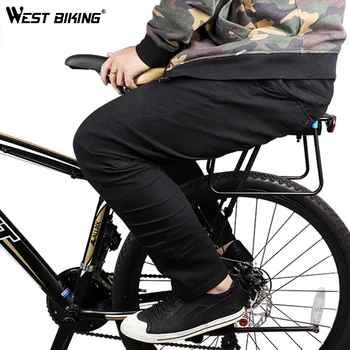 WEST CYKLING MTB Cykel bagagebære Aluminium Cykel Fragt Stativer til 20-29 tomme Hylde Cykling Sadelpind Taske Holder Stand Rack