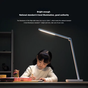 Xiaomi Mijia KN-Plug bordlampe Lite 500lm AC 220-240V 8W vippekontakten Ingen Strobe Beskyttelse af Øjne Dæmpbar LED Fjernsyn læselys