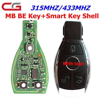 CGDI Smart Fjernbetjening Nøgle til Mercedes Benz Understøtter BGA 315MHz eller 433MHz Knapper Støtte alle FBS3 og Automatisk Gendannelse