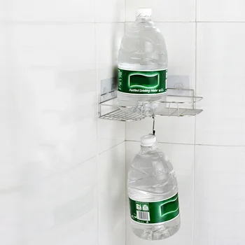 Badeværelse med brusehjørne Rack Rustfrit Stål Trekantede Shampoo, Sæbe Hylder WXV Salg