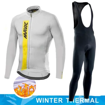 MAVIC LairchDan 2021 mavic vinter termisk fleece cykling tøj, bib shorts bike kit mtb cykel trøje, der passer til mænd cykling sæt