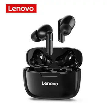 Lenovo Xt90 Trådløse Hovedtelefon Bluetooth-5.0 Sports Hovedtelefon-Touch-Knappen Ipx5 Vandtætte Ørepropper Med 300mah Opladning Box
