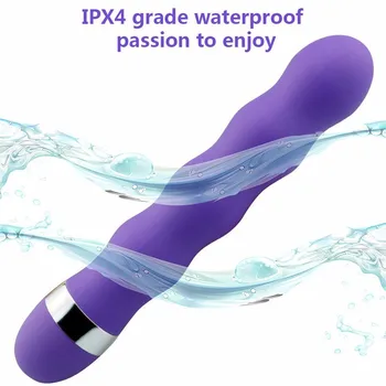 Anal Dildo Vibrator Realistisk Klitoris Stimulator Multispeed Magic Wand AV Stick G-Spot Massager sexlegetøj til Kvinder, sexlegetøj