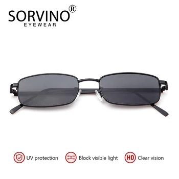 SORVINO 2020 Mode Små Firkantede Solbriller Personlighed Farverige Tidevandet Metal Ramme Sol Briller Til Kvinder, Mænd Gafas De Sol Mujer