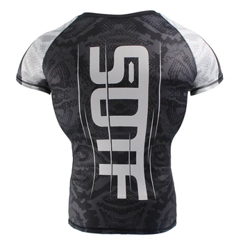SOTF slange skala korte ærmer trænings-og MMA-Boksning trøjer tiger muay thai rashguard jiu jitsu king boxing t-shirt mma kompression