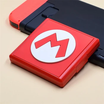 For Nintendo Skifte Tegnefilm Hard Shell 12 Spil Kort Sag Storage Box Holder Beholder til NS Skifte Lite Beskyttende Cover