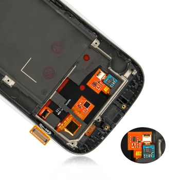 AMOLED/TFT Til Samsung Galaxy S3 Neo LCD-S3 Neo-Display i9300i Touch Digitizer Sensor Glas Montering Ramme i9301 Vise i9308i