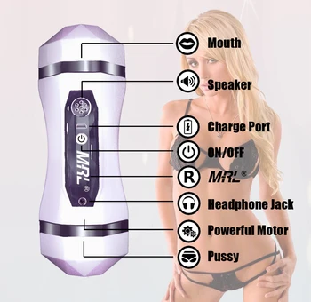 Mandlige Automatisk Onanere Maskine Realistisk Vagina, Fisse Blowjobs Elektrisk Auto Sutte Vibrerende Onanist Enhed Sex Legetøj Til Mænd