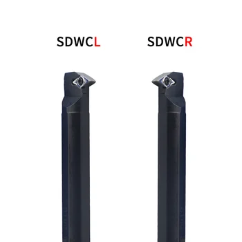 Indvendig Drejning Værktøjer Skære Bar S10K-SDWCR07 S16Q-SDWCR07 S25S-SDWCR11 Drejebænk, Fræser DCMT Hårdmetal skær CNC-Indehaver Af