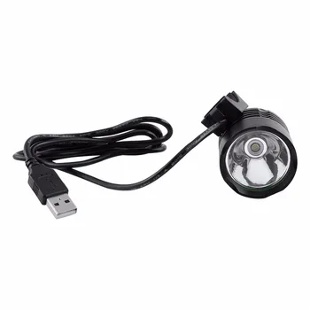 Aluminium USB-Genopladelige Cykel Forlygte 1200 Lumen LED T6 Cykel Cylcing Foran Lampe