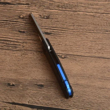 Bærbare Små Folde Kniv D2 Blade Carbon Fiber Håndtag Nye Udendørs Camping Jagt Knive EDC Værktøj