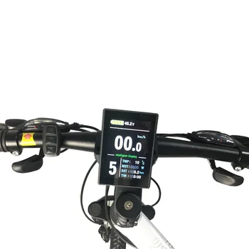 BULU KT Kunteng LCD8S Vise Nye Ankomst El-Cykel Tilbehør LCD8S USB-Skærm for Electrice Bike Kit
