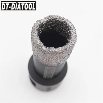 DT-DIATOOL 1pc Vakuum Loddede Diamant Boring Bits Hul, Så Tør M14 eller 5/8-11 Tråd Core Drill Bits for Keramiske Fliser, Porcelæn