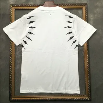 Sommeren Designer Luksus Fashion brand Herre tøj, T-Shirt geometri print T-shirt på med afslappede t-shirt Tee Top Camiseta Masculina