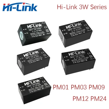 100pcs/masse PM01 PM03 PM09 PM12 PM24 Hi-Link 3W-serien AC til DC-kontakten power supply module Producent