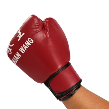 Røde Voksne Boksehandsker Professionel Sandbag Liner Handsker Kickboxing Handsker Pugilism Mænd Kvinder Uddannelse Kampe Værktøj