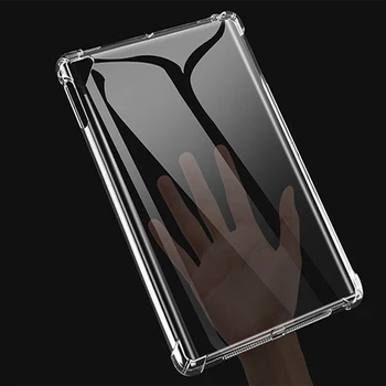 Cover Til Samsung Galaxy TAB ET 8.0 8.4 2020 T380 T290 P200 T307 Tablet Tilfælde TPU Silicium Gennemsigtigt Slim Airbag Dække Anti-fald