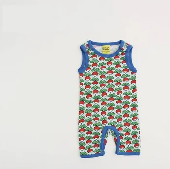Baby Sparkedragt 2021 Nye Sommer DUNS Mærke Spædbarn Nyfødte Drenge Piger Korte Ærmer Jumpsuits lille Barn Bomuld Tøj
