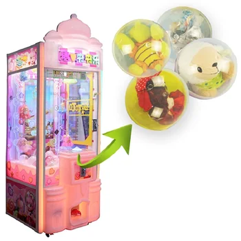 100mm 1/pack gennemsigtig plast Overraskelse bolden kapsler legetøj med inde i anden figur toy automat I Hvor Æg Bolde
