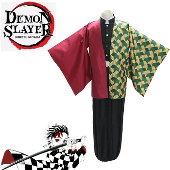 Animationsfilm! Demon Slayer: Kimetsu ingen Yaiba Tomioka Giyuu Kimono Gotiske Uniform Cosplay Kostume Halloween Passer Gratis Fragt