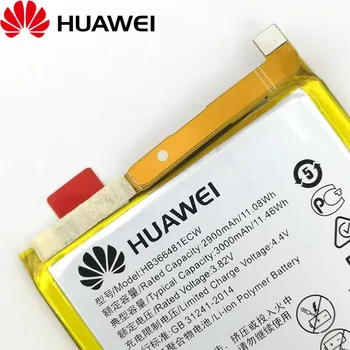 Huawei Oprindelige 3000mAh HB366481ECW Batteri Til Huawei honor 8 /8 9 lite ære 5C Ascend P9 huawei P10 P9 Lite G9 Telefon
