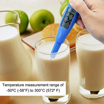 Digital Spatel Termometer Instant Læse Madlavning og Slik Termometer for Chokolade, Saucer, Cremer, Syltetøj og Sirup