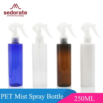 Sedorate 20 stk/Masse PET-Plast Flaske Til Makeup Mist Spray Genpåfyldelige Flasker 250ML Automizer Flydende Beholdere JX052