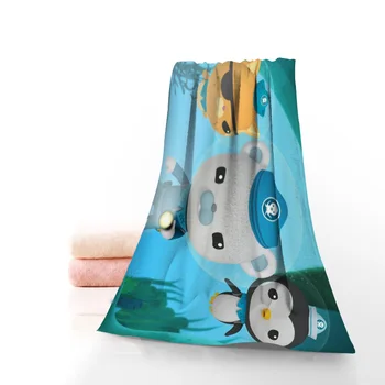 Anime Octonauts Håndklæder Microfiber Stof Håndklæder, Rejser,Strand,FaceTowel Brugerdefinerede Kreativ Håndklæde 35X75cm 70X140cm