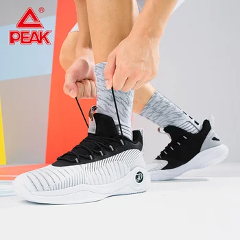 TOP Sneaker Tony Parker-Serien Basketball Mænd Sko P-MOTIV Teknologi Rebound Komfortable Retten Sneakers Walking Sko