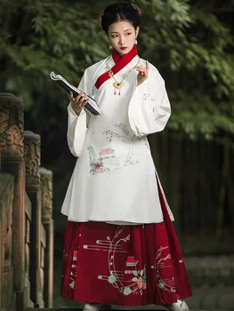 Kvinder Traditionel Kinesisk Hanfu Kostume Dame Ming-Dynastiet Pricess Klud Kvindelige Fase Cosplay Ydeevne Gamle Folkemusik Dans Slid