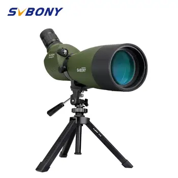 SVBONY 25-75x70 Spotting Scope Zoom Teleskop FMC Bak4 Prism Vand-Resistent optik Udendørs jagt bueskydning bird watching SV14
