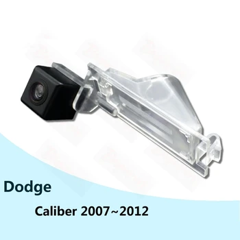 OPLYST for Dodge Caliber 2007~2012 Bil førerspejlets Kamera omvendt Backup Parkering Kamera-LED Night Vision Vandtæt Vidvinkel