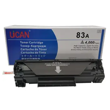 Tonerkassette 83a CF283a CF283x for HP LaserJet Pro M201 M202 PRINTEREN M125 M127 M225 M226 Printeren 4000 Sider, høj Kapacitet