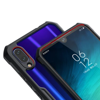 For Xiaomi CC9 CC9 E Gennemsigtig Akryl+TPU XUNDD Telefon Tilfældet For Xiaomi K20 Pro Mi 9T Pro Ring Beskyttende cover