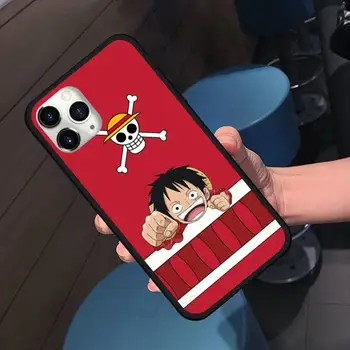 Søde Tegneserie Naruto og One Piece Dække Animationsfilm Case til IPhone 11 7 8 XR Pro XS MAX 6 6S Plus X 5 5S SE 2020 Blødt silikone Fundas Sag