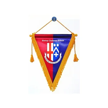 Morgen Hot Sell Custom Logo og Størrelse Vimpel 30*45cm Party Club Dekoration Exchang Flag