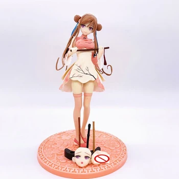 Alphamax SKYTUBE Chun-Mei TONY Sexet Pige Bløde bryst PVC-Action Figur legetøj Anime Figur Statue voksen Samling Model Doll Gave
