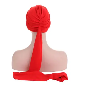Solid farve arabiske wrap hoved indre hijab muslimske hovedbeklædning hijab underscarf caps pande kors, klar til at bære turban, bonnet