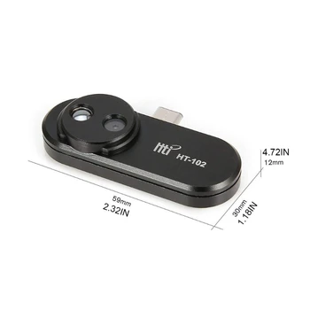HT-102 Mobiltelefon Termisk Infrarøde Kamera Understøtter Video-Billeder R9JC