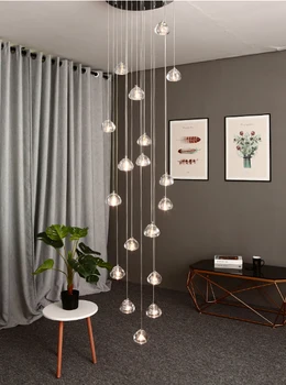 Moderne LED-Vedhæng Lys Stue Belysning Trapper Deco Hængende Lys Spisestue pendel Lamper Belysning Til Trappe Lys
