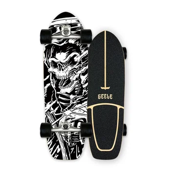 Meget Glat Surf Land Skateboard 2021 Nye Maple Enkelt Spark Udskæring Cruiser Skate Board Longboard Til Gaden, Udendørs Sport