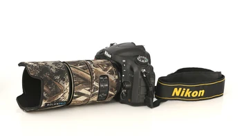 ROLANPRO Linse Camouflage Pels regnslag til Nikon AFS 105mm f/2.8 G IF-ED VR-Objektiv Beskyttende Hylster Kanoner Beskyttelse Sag Klud