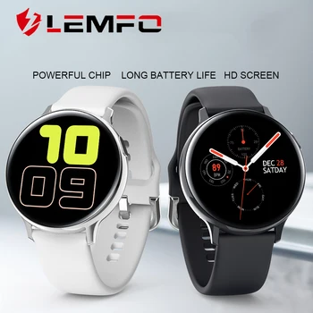LEMFO Smart Ur Fuld Touch 1.4 Tommer Skærm IP68 Vandtæt Smartwatch Sport Besked, Påmindelse SmartWatch Mænd til Samsung Galax