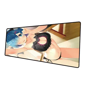 Mairuige 90*40cm Ramrem Anime Tegnefilm Sød Musen Pad Spil XXL Store Overdimensionerede musemåtte Afspiller Desktop Dekoration Tastatur Pad