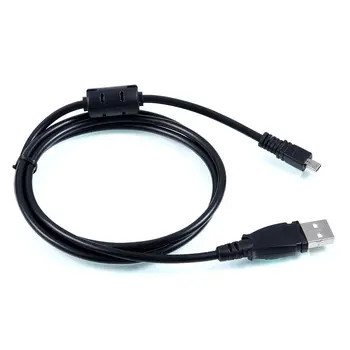 USB Batteri Oplader + Data SYNC Kabel, Ledning til Sony CyberShot DSC-W730 S/L W730B nikon 8pin