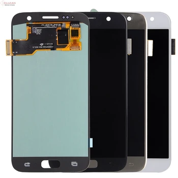 Catteny 5,1 tommer Lcd-S7 G930F Displayet Til Samsung Galaxy G930 Lcd-skærm Med Touch-Panel Glas Skærm Digitizer Assembly G930 Skærm