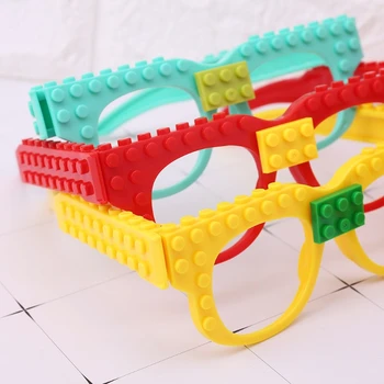 Nye Briller Blokke Base Plade DIY-Toy Briller Ramme Mursten Kompatibel fot lego-Pladsen PLAST Blokke