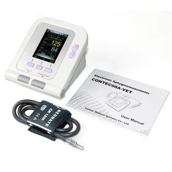 Dyrlæge Dyrlæger, OLED digital Blodtryk & puls Overvåge NIBP CONTEC08A